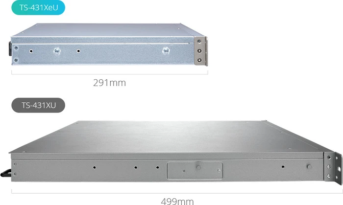 QNAP Turbo Station TS-431XU-2G 2TB, 2GB RAM, 2x SFP+ 10Gb/s, 2x RJ-45 1000Base-T, 1HE