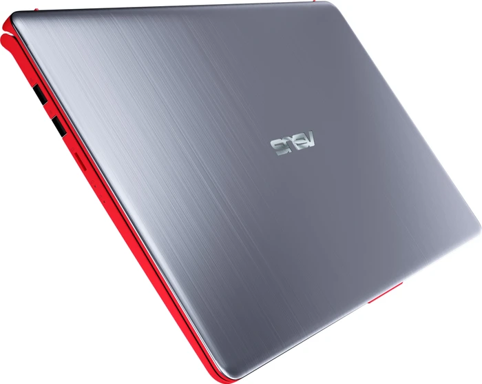 ASUS VivoBook S15 S530UF-BQ818T, Star Grey-Red, Core i5-8250U, 8GB RAM, 256GB SSD, GeForce MX130, DE