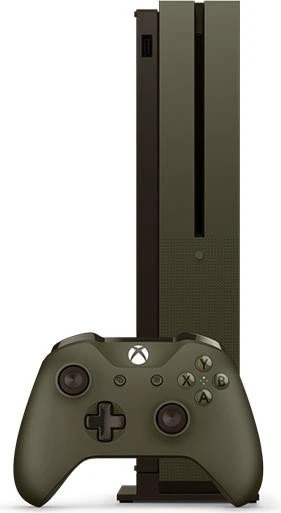 Microsoft Xbox One S - 1TB Battlefield 1 Limited Edition Bundle grün