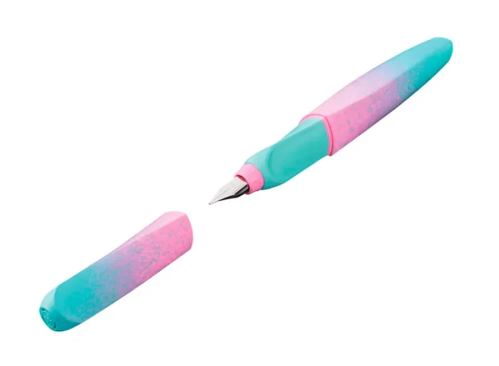 Pelikan Twist Color Edition neon mint/rose, rechte Hand/linke Hand, mittel, Faltschachtel