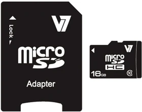 V7 R20 16GB Kit, Class 10 (VAMSDH16GCL10R-1)