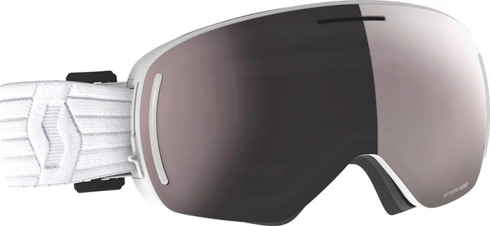 Scott LCG Evo white/enhancer silver chrome