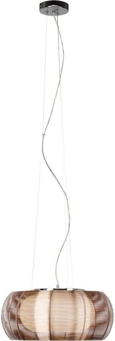 Brilliant Relax Pendelleuchte 40cm bronze/chrom