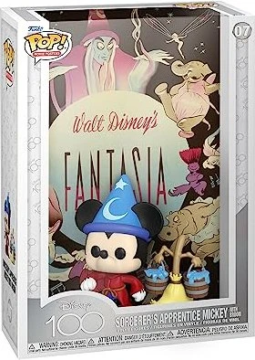 FunKo Pop! Movie Posters - Der Zauberlehrling Mickey mit Besen