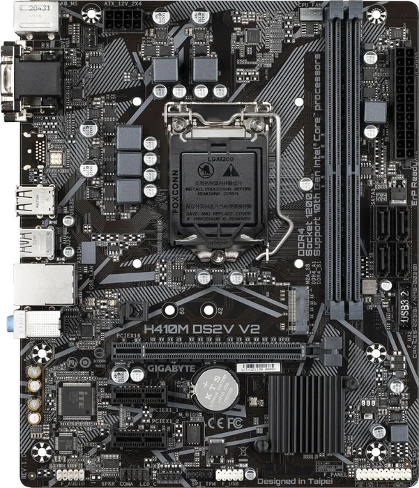 GIGABYTE H410M DS2V V2 (Rev. 1.0) (Intel 1200)