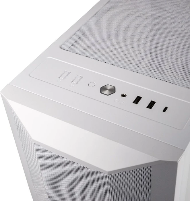 Lian Li LANCOOL II Mesh C RGB Snow Edition, weiß, Glasfenster