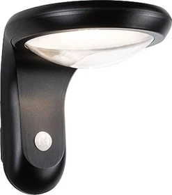 Paulmann Diskola Sensor Solar LED-Wandleuchte 1-flammig schwarz