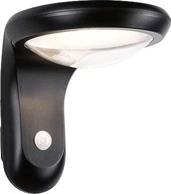Paulmann Diskola Sensor Solar LED-Wandleuchte 1-flammig schwarz
