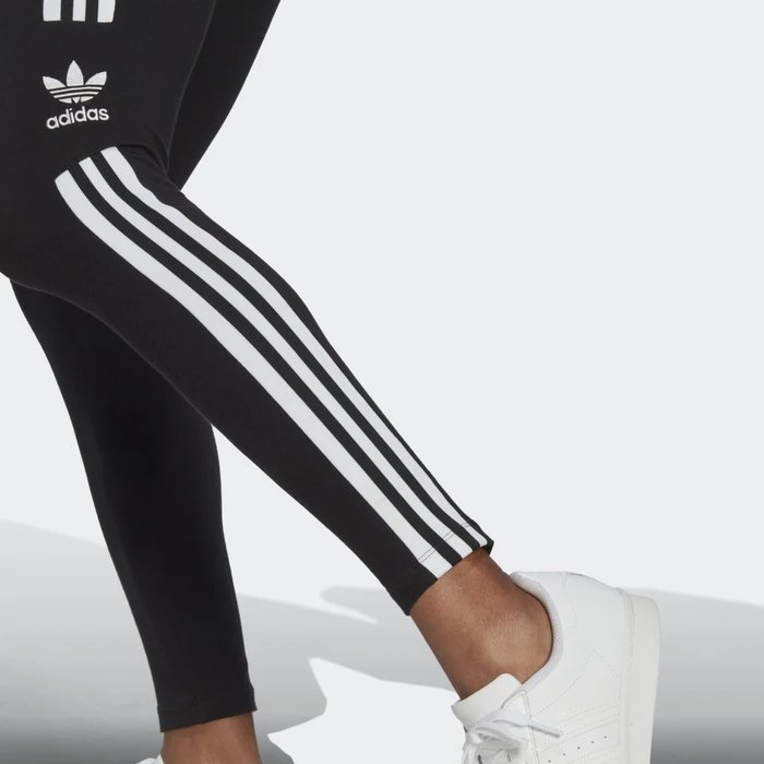 adidas LOUNGEWEAR Trefoil Hose lang black (Damen)