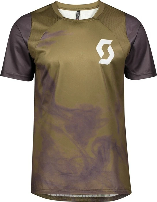 Scott Trail Vertic Trikot kurzarm green moss/dark grey (Herren)