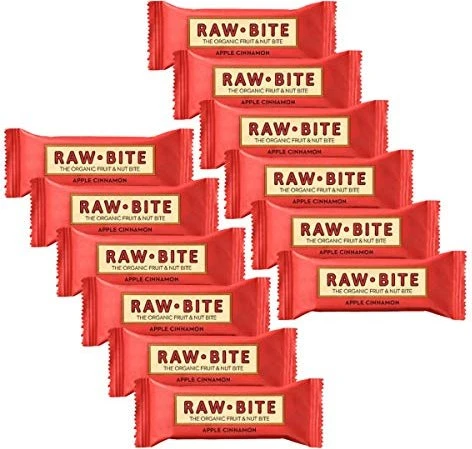 Raw Bite Protein Apple Cinnamon 600g (12x50g)