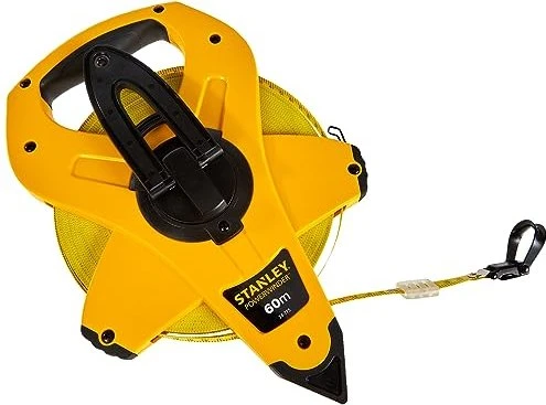Stanley Power Winder Fiberglas Rahmen-Maßband 60m