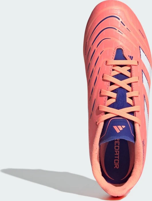 adidas Predator League FG/MG signal coral/cloud white/beam orange (Junior)