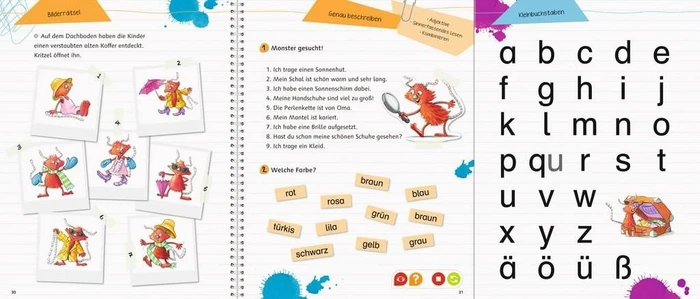 Ravensburger tiptoi Buch: Lern mit mir! Deutsch 1. Klasse