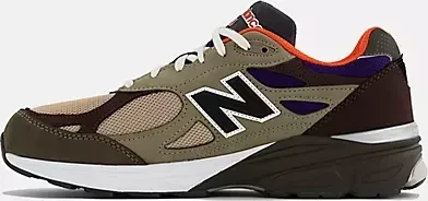 New Balance Made in USA 990v3 tan/blue (Herren)