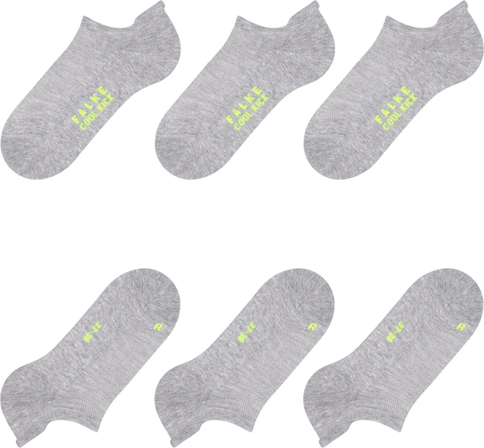 Falke Cool Kick Socken light grey mel., 3 Paare