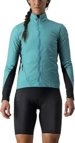 Castelli Unlimited Puffy Fahrradjacke turquoise/black/light grey (Damen)