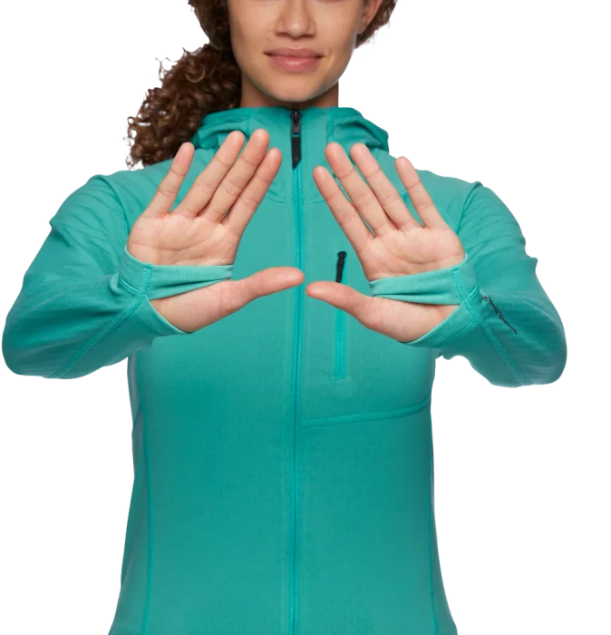 Black Diamond CoEfficient Hoody Funktionsjacke dark patina (Damen)