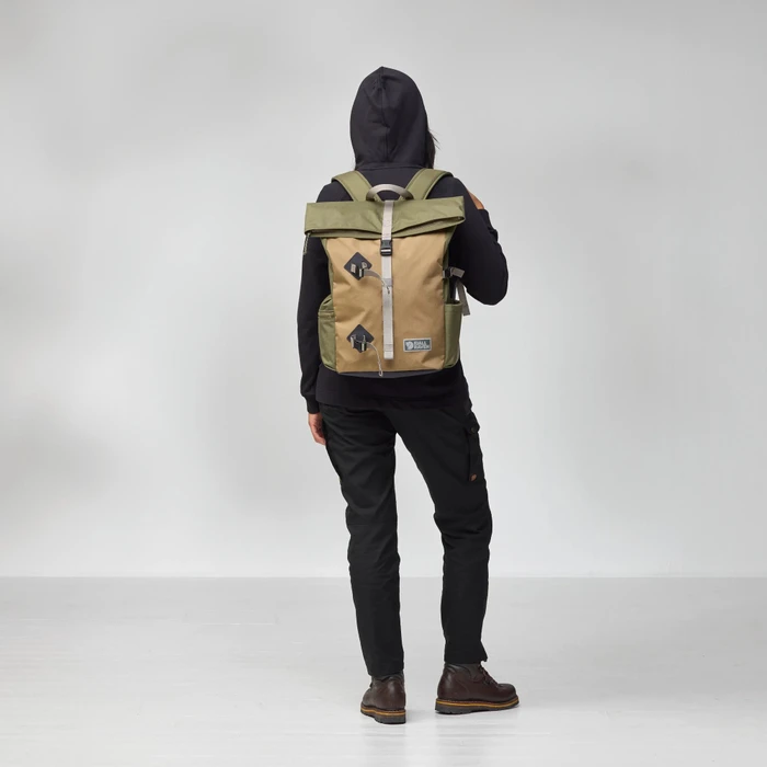 Fjällräven Vardag Foldsack 25 green/clay
