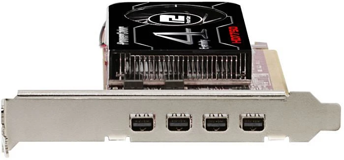 PowerColor Radeon HD 7750 Eyefinity 4 LP Edition, 2GB GDDR5, 4x mDP