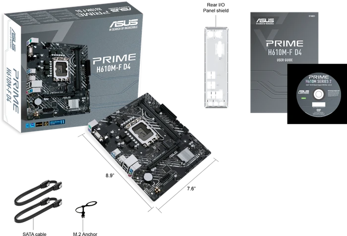 ASUS Prime H610M-F D4-CSM (Intel 1700)