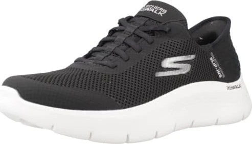 Skechers Slip-ins Go Walk Flex Grand Entry schwarz/weiß (Damen)