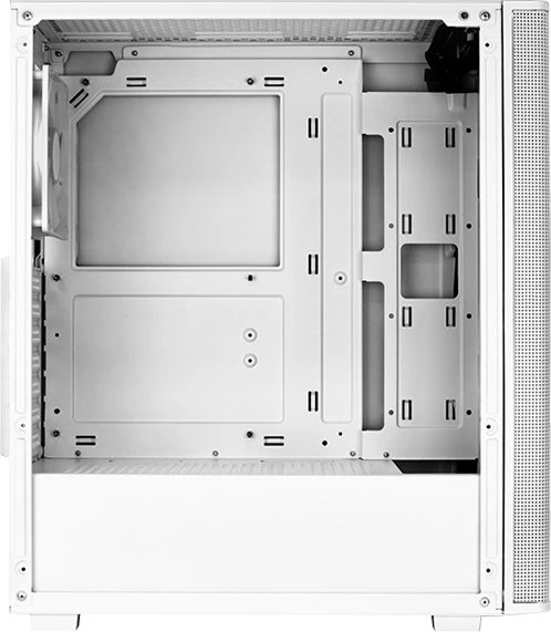 AeroCool Designer [V2] White, weiß, Glasfenster