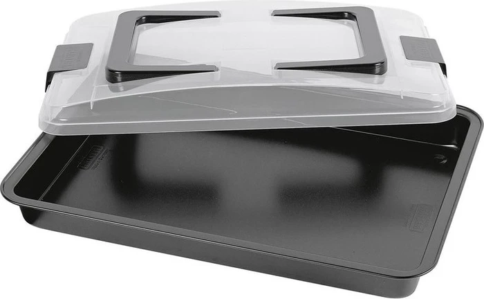 WMF Kaiser Bake & Take Springform Backform mit Haube 42x29cm