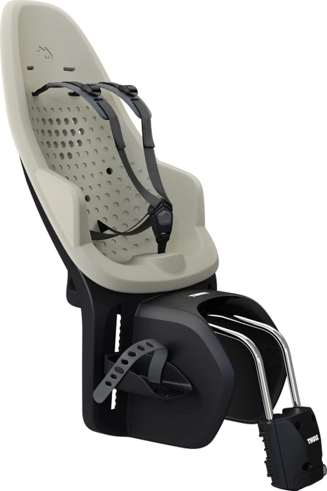 Thule Yepp 2 Maxi Sattelrohr Fahrradkindersitz soft sand