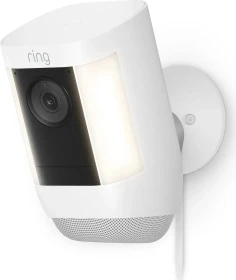 Ring Spotlight Cam Pro weiß, mit Netzstecker