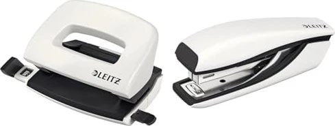 Leitz NeXXt WOW Mini-Heftgerät Metall, weiß