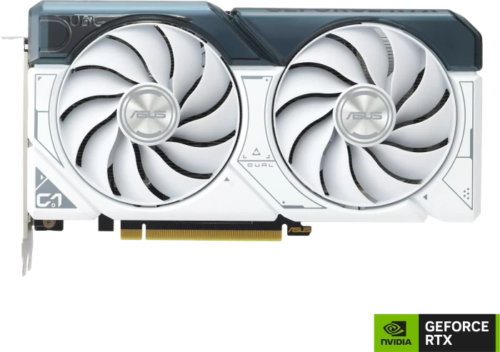 ASUS Dual GeForce RTX 4060 White OC, DUAL-RTX4060-O8G, 8GB GDDR6, HDMI, 3x DP