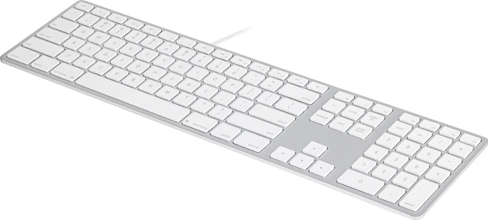 Matias Wired Aluminum Keyboard for Mac, Silver, USB, US
