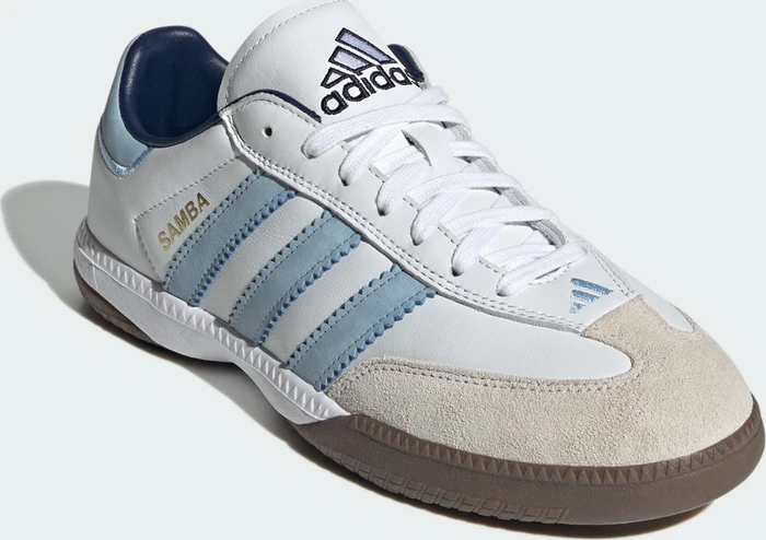 adidas Samba MN cloud white/clear sky/gum