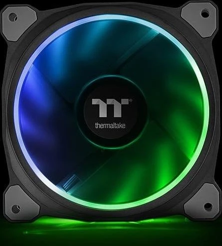 Thermaltake Riing Plus 12 RGB Radiator Fan Lumi Plus TT Premium Edition Combo Kit, LED-Steuerung, LED-Strips, 120mm, 3er-Pack