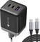 Novoo 100W 3-Port USB-C Ladegerät GaN III Vorschaubild