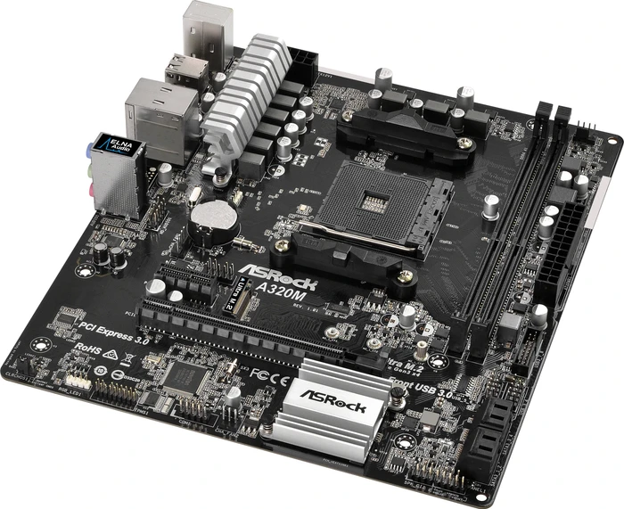ASRock A320M (AMD AM4)