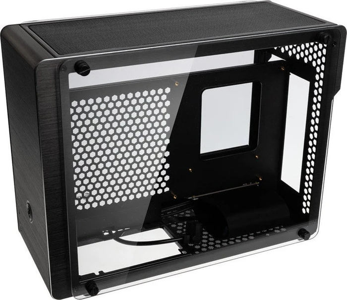 Raijintek Ophion Evo, schwarz, Glasfenster, Mini-ITX