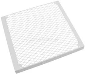 Watercool MO-RA3 360 Fan Grill, Rhombus/Diamond, Lüfterblende/Lüftergitter, weiß
