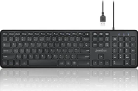 Perixx Periboard-210, schwarz, USB, UK (11727)