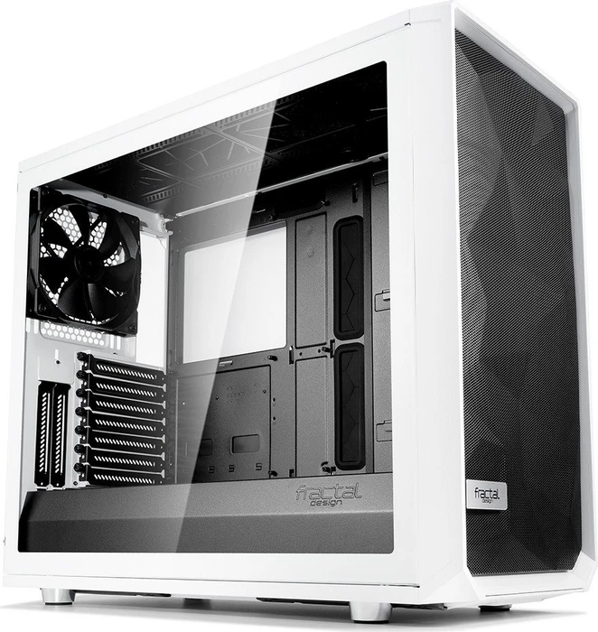 Fractal Design Meshify S2 White TG Clear, Glasfenster