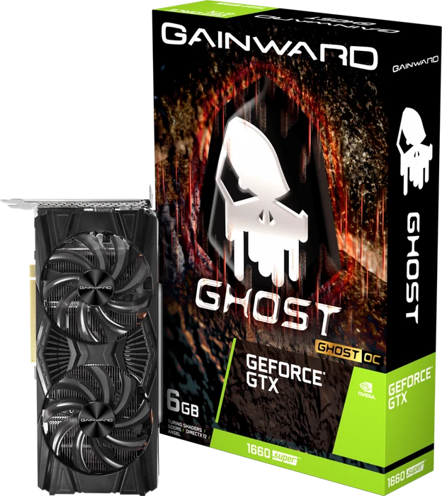 Gainward GeForce GTX 1660 SUPER Ghost OC, 6GB GDDR6, DVI, HDMI, DP