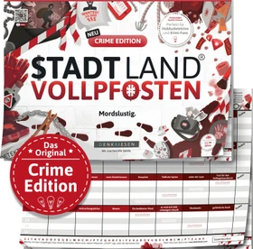Stadt Land Vollpfosten - Crime Edition