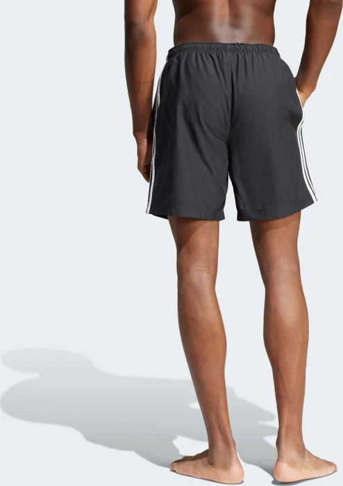 adidas Adicolor 3-Streifen 20cm Badeshorts schwarz (Herren)