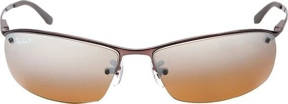 Ray-Ban RB3183 Top Bar 63mm braun/polarized braun (Herren)