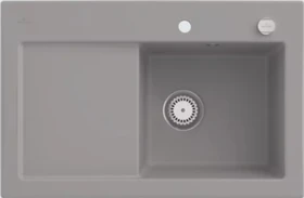 Villeroy & Boch Subway 45 Einbau Becken rechts mit Ablauffernbedienung fossil
