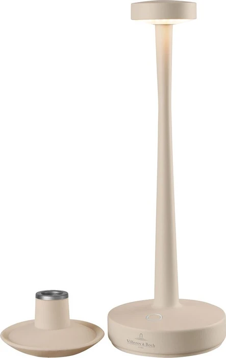 Villeroy & Boch Aarhus 97044 Akku-Tischleuchte taupe