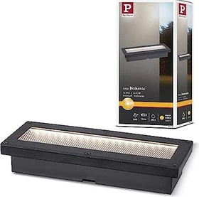 Paulmann Solar Bodeneinbauleuchte Domenic 0.1W schwarz