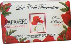 Nesti Dante Dei Colli Fiorentini Papavero Exhilarating feste Seife, 250g