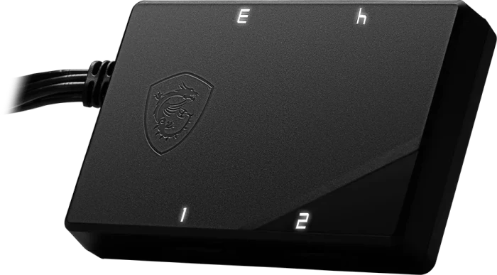 MSI MPG EZ120 ARGB, Black, LED-Steuerung, 120mm, 3er-Pack